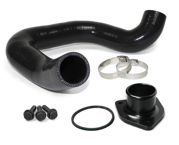 DIESELSITE 1995.5-1997 UPPER RADIATOR HOSE W/ BILLET HOUSING